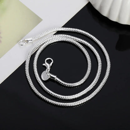 Collier Serpent Argent 925